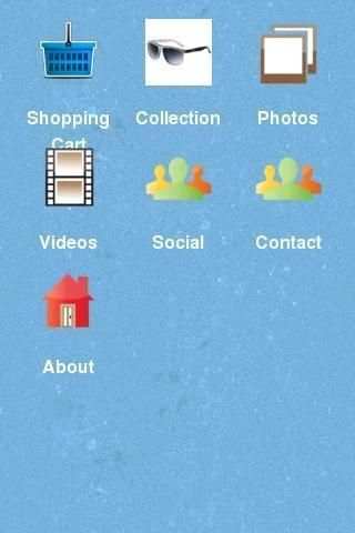 Sunglasses shop screenshot 2