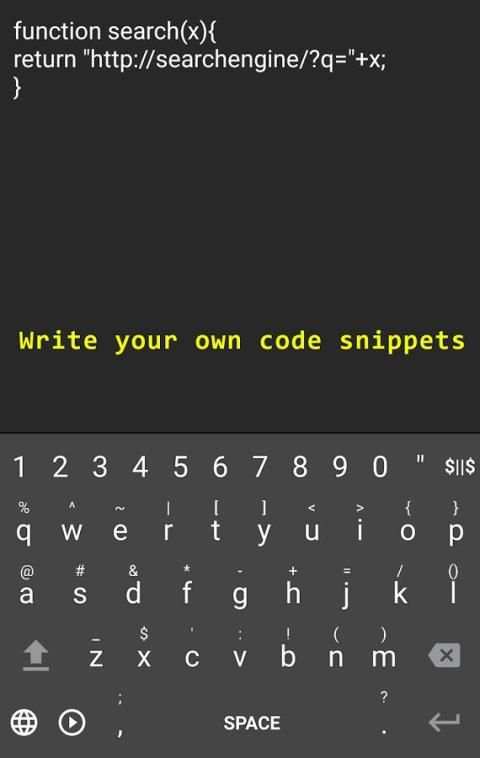 Script Keyboard скриншот 4