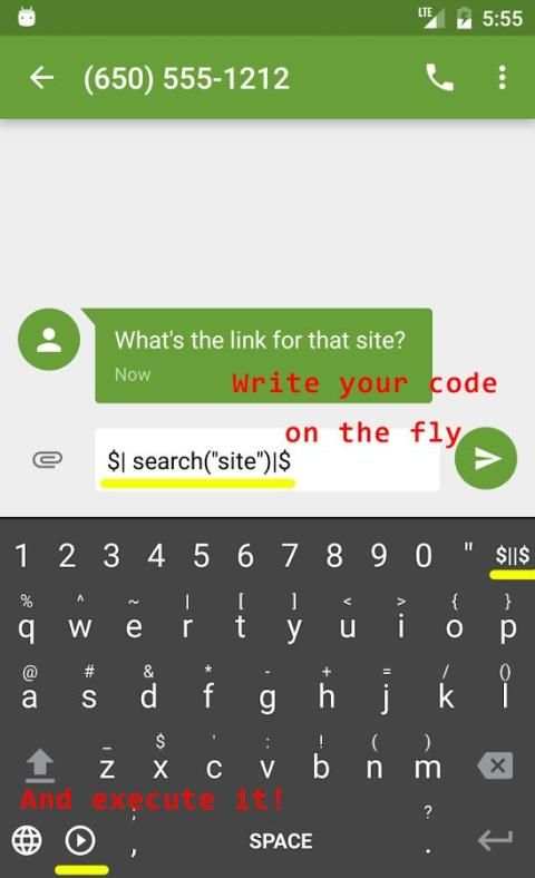 Script Keyboard скриншот 3