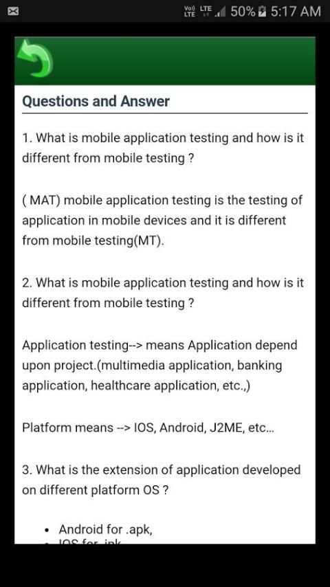 Mobile Testing स्क्रीनशॉट 4