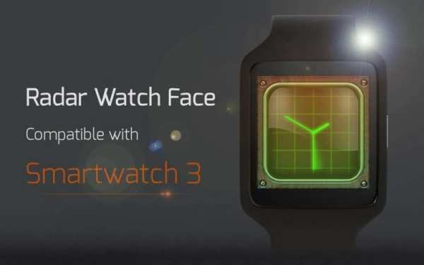 Radar Watch Face скриншот 1