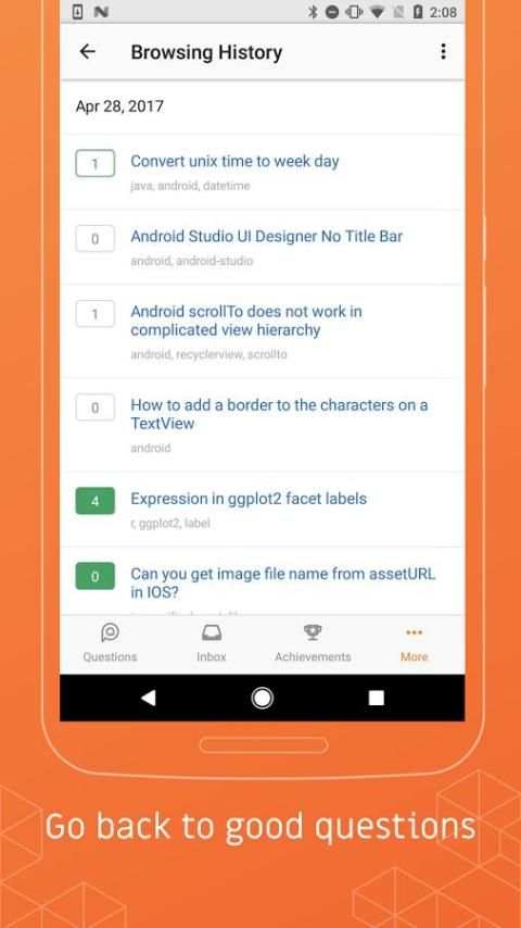Stack Overflow 2 تصوير الشاشة