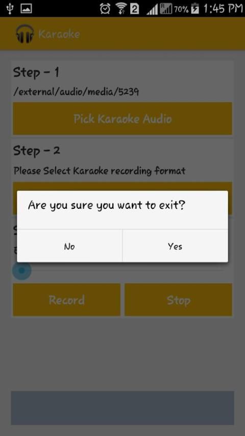 Karaoke 1 تصوير الشاشة