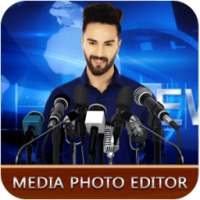 Media Photo Frame & Press Conference Photo Editor on 9Apps