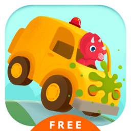 Dinosaur Car Painting Free