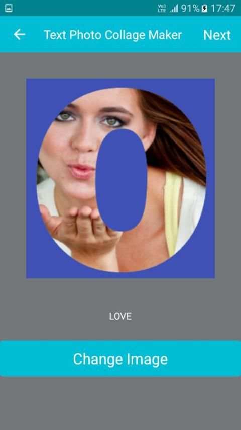 Text Photo Collage Maker 3 تصوير الشاشة