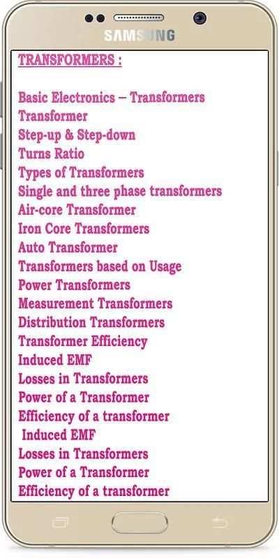 Basic Of Electronics screenshot 2