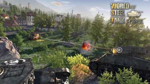 World Of Steel : Tank Force скриншот 1