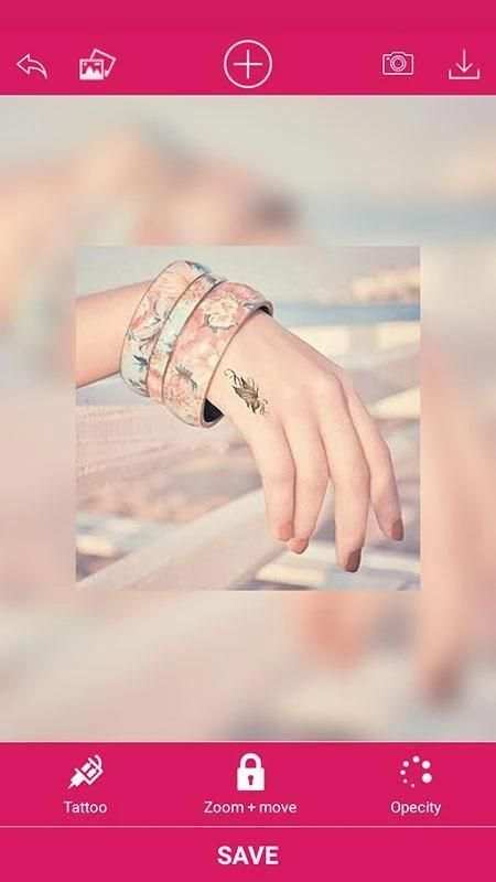 Girls tattoo photo maker скриншот 3