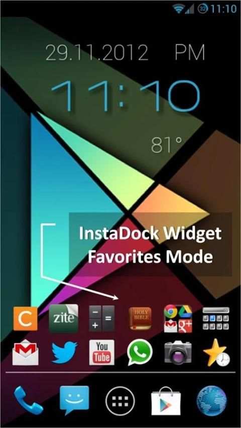 InstaDock App Organizer скриншот 4
