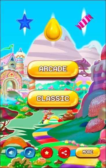 Candy Sweet Quest скриншот 1