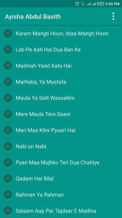 Ayisha Abdul Basith Naats screenshot 2