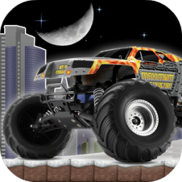 Monster Truck Night Adventure أيقونة
