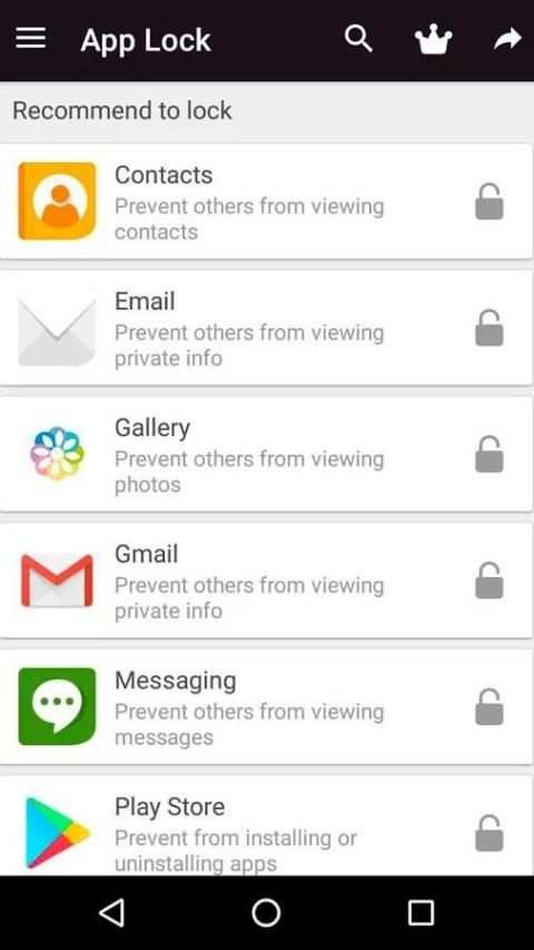 App Lock скриншот 5