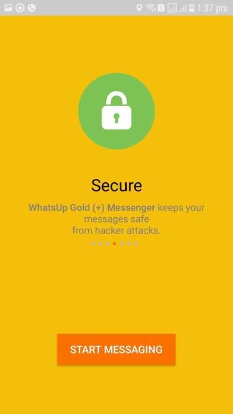 WhatsUp Gold (+) Messenger / Group's Chat screenshot 4