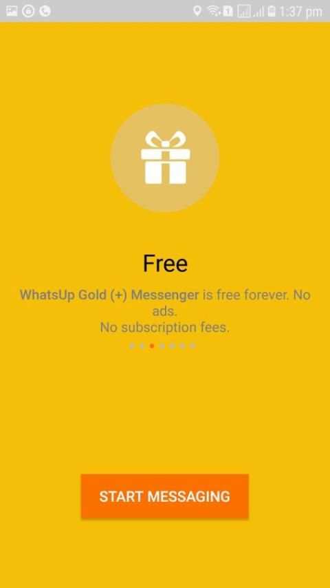 WhatsUp Gold (+) Messenger / Group's Chat screenshot 5