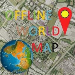 World offline map with GPS