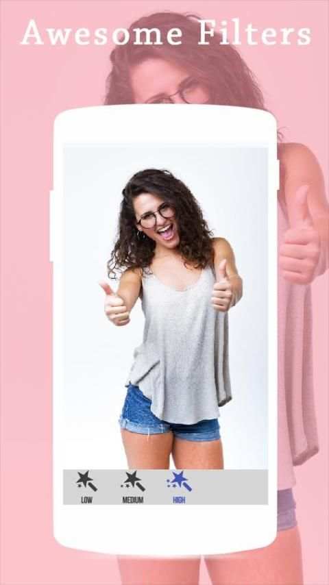 Beauty Plus Simple Photo Editor скриншот 1