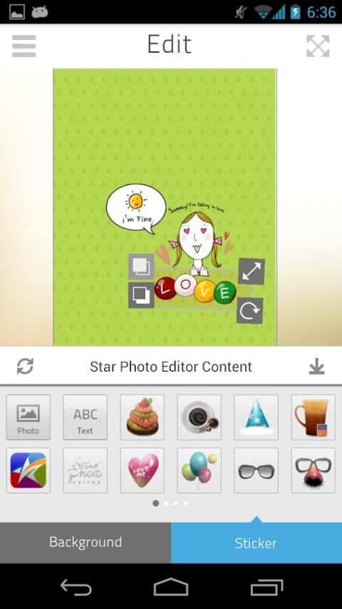 Star Photo Editor for Android स्क्रीनशॉट 4
