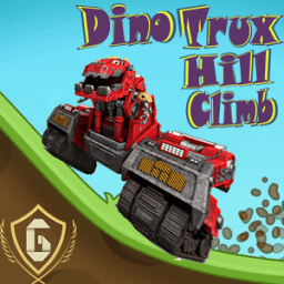 Dinozor Hill Makineler Climb icon