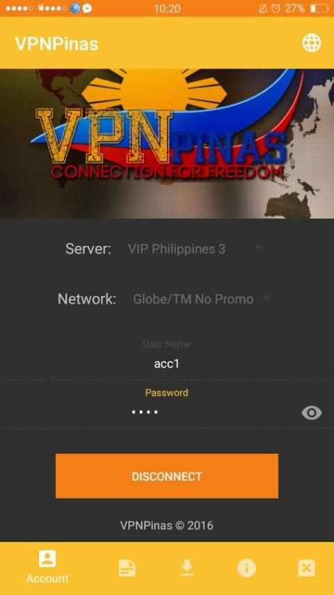 VPN Pinas screenshot 2