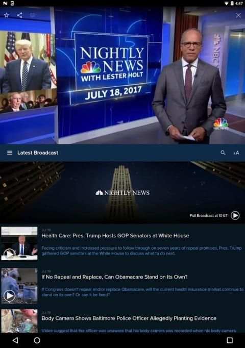 NBC Nightly News 6 تصوير الشاشة