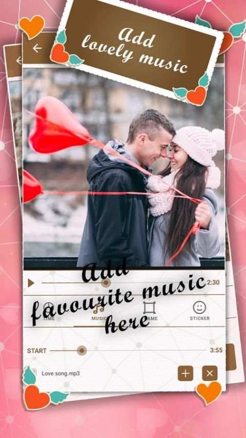 Valentine Video Maker screenshot 3