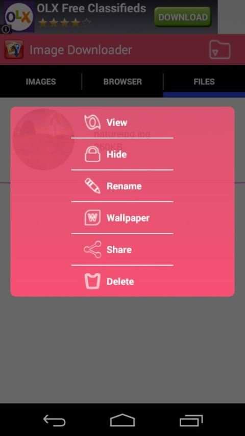 Image Downloader. 2 تصوير الشاشة