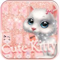 Cute kitty Keyboard Theme