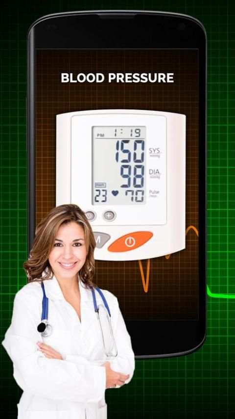 Blood Pressure BP Checker : Finger Scanner Prank screenshot 1