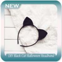 DIY Black Cat Halloween Headband on 9Apps