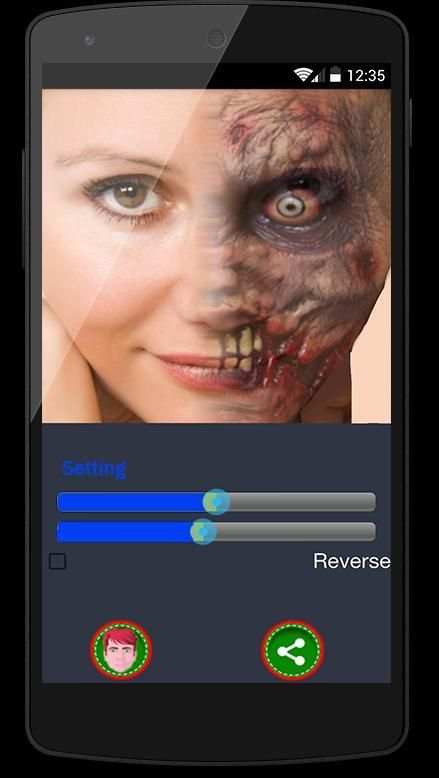 Zombie Face Changer Pro screenshot 4