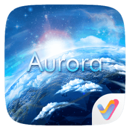 Aurora 3D V Launcher Theme иконка