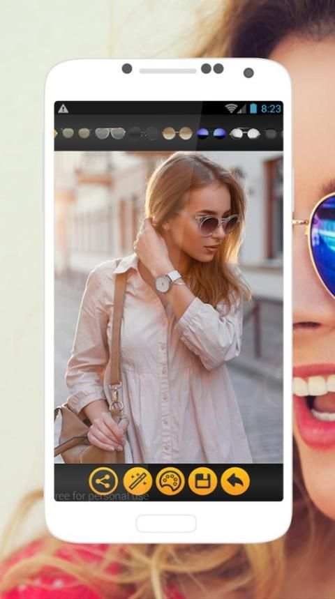 Sunglasses Photo Editor screenshot 1