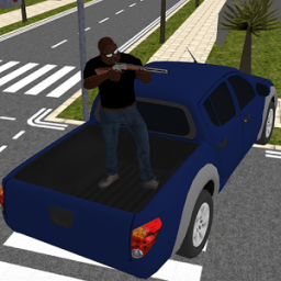 Vice crime grand in Vegas city icon