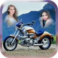 Transparent Bullet Bike Photo Frame