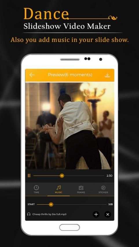 Dance Slideshow Video Maker скриншот 2