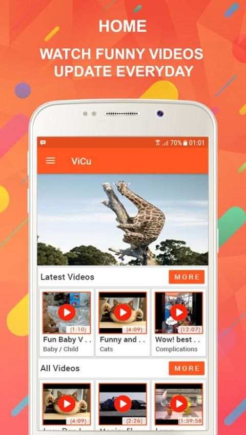 ViCu - Funny Videos screenshot 6