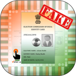 Voter Card ID Maker Prank आइकन