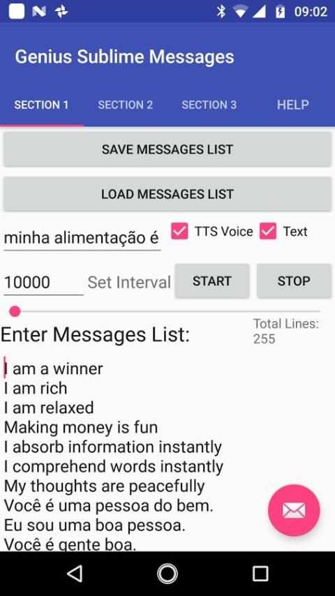 Genius Sublime Messages Free screenshot 7