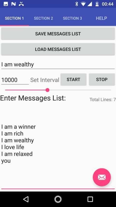 Genius Sublime Messages Free screenshot 1