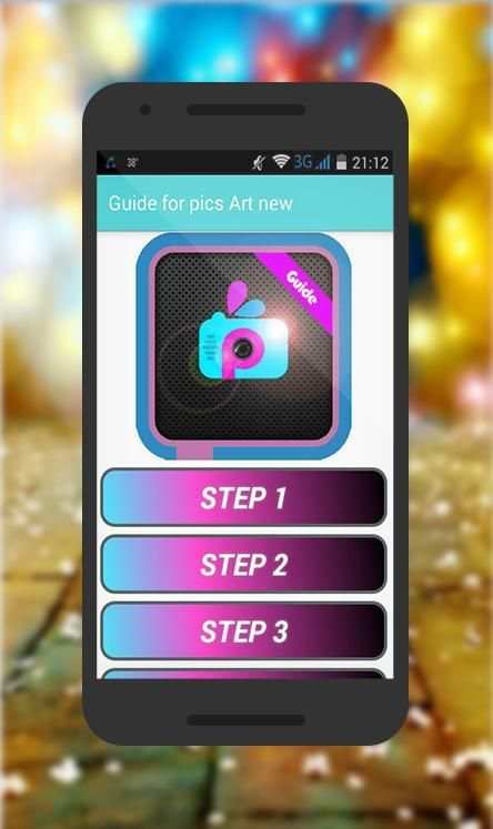 guide for picsart new скриншот 3