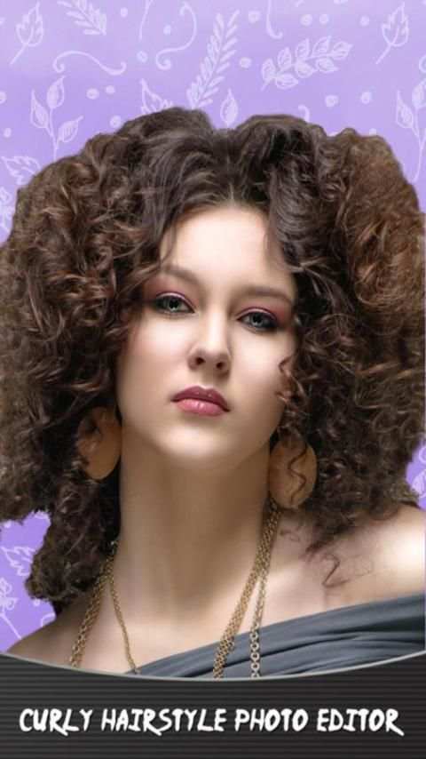 Curly Hairstyle Photo Editor screenshot 8