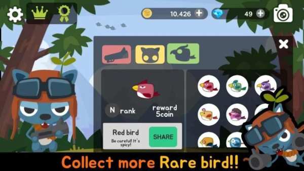 Bird Crush - gun shooting game screenshot 2