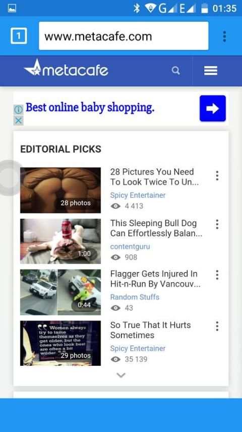 Popular Browser Videos screenshot 5