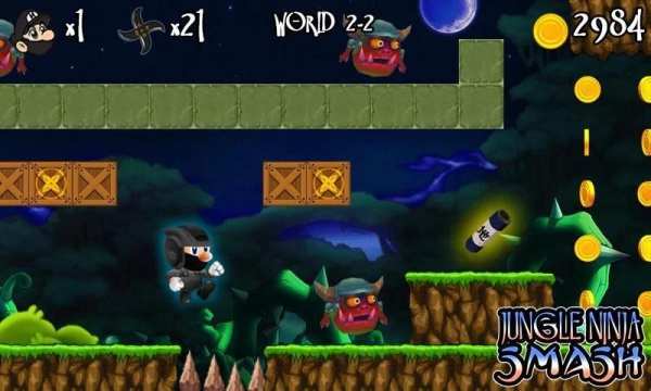 Jungle Ninja Smash screenshot 2