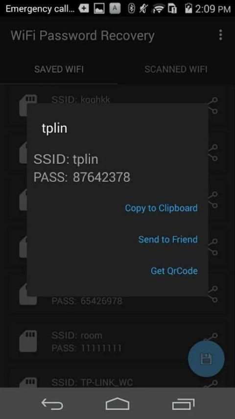 WiFi Key Finder - WiFi Password Recovery screenshot 7
