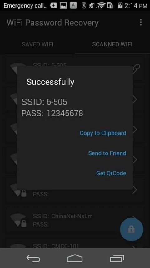 WiFi Key Finder - WiFi Password Recovery скриншот 4