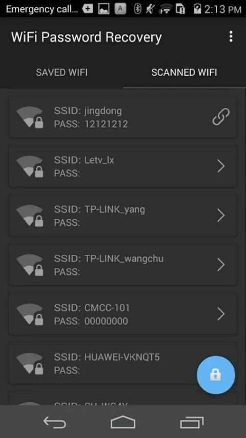 WiFi Key Finder - WiFi Password Recovery скриншот 3