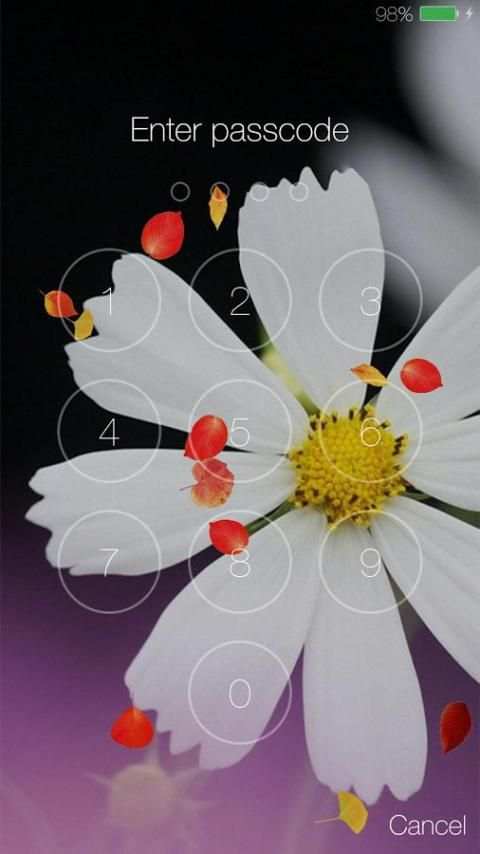 Autumn lock screen 5 تصوير الشاشة
